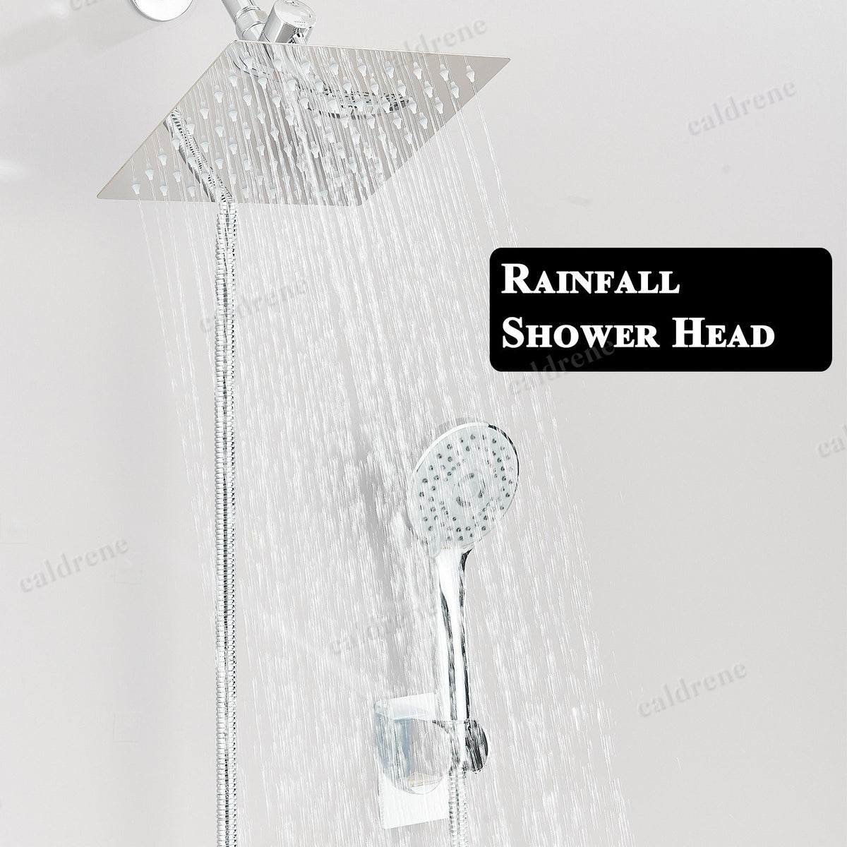 8-Inch Rain Shower Head with Handheld Spray Combo, High Pressure – view 7