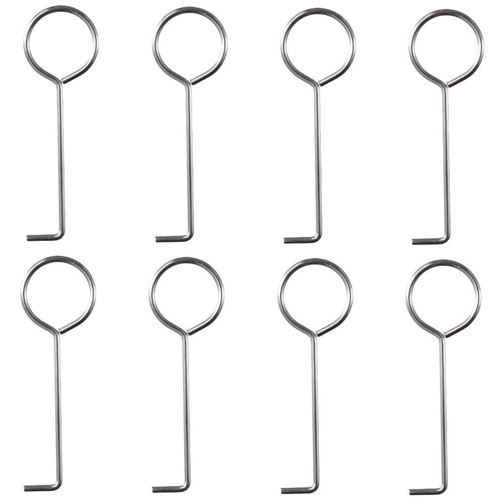 8 Pack Drain Cleaning Hooks for Shower and Sink