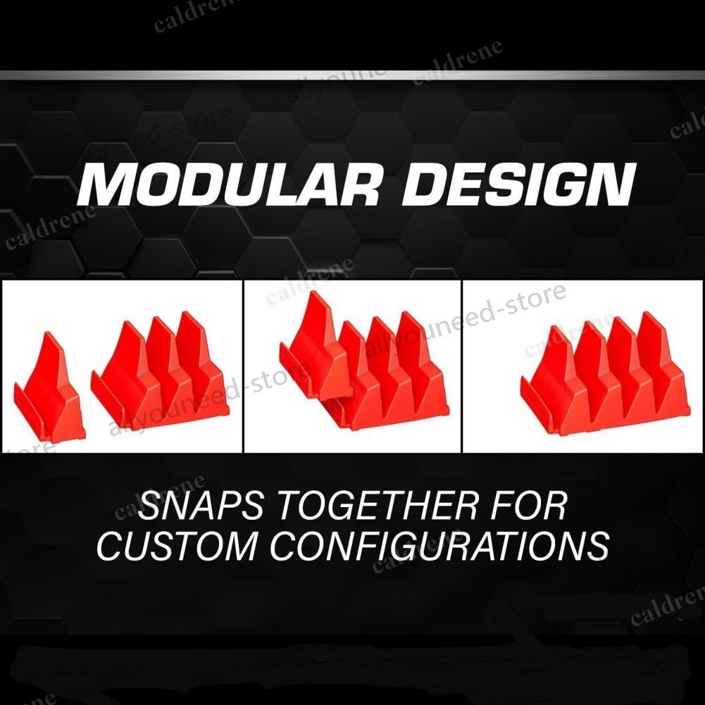 80 Piece Magnetic Modular Wrench Organizer – view 6