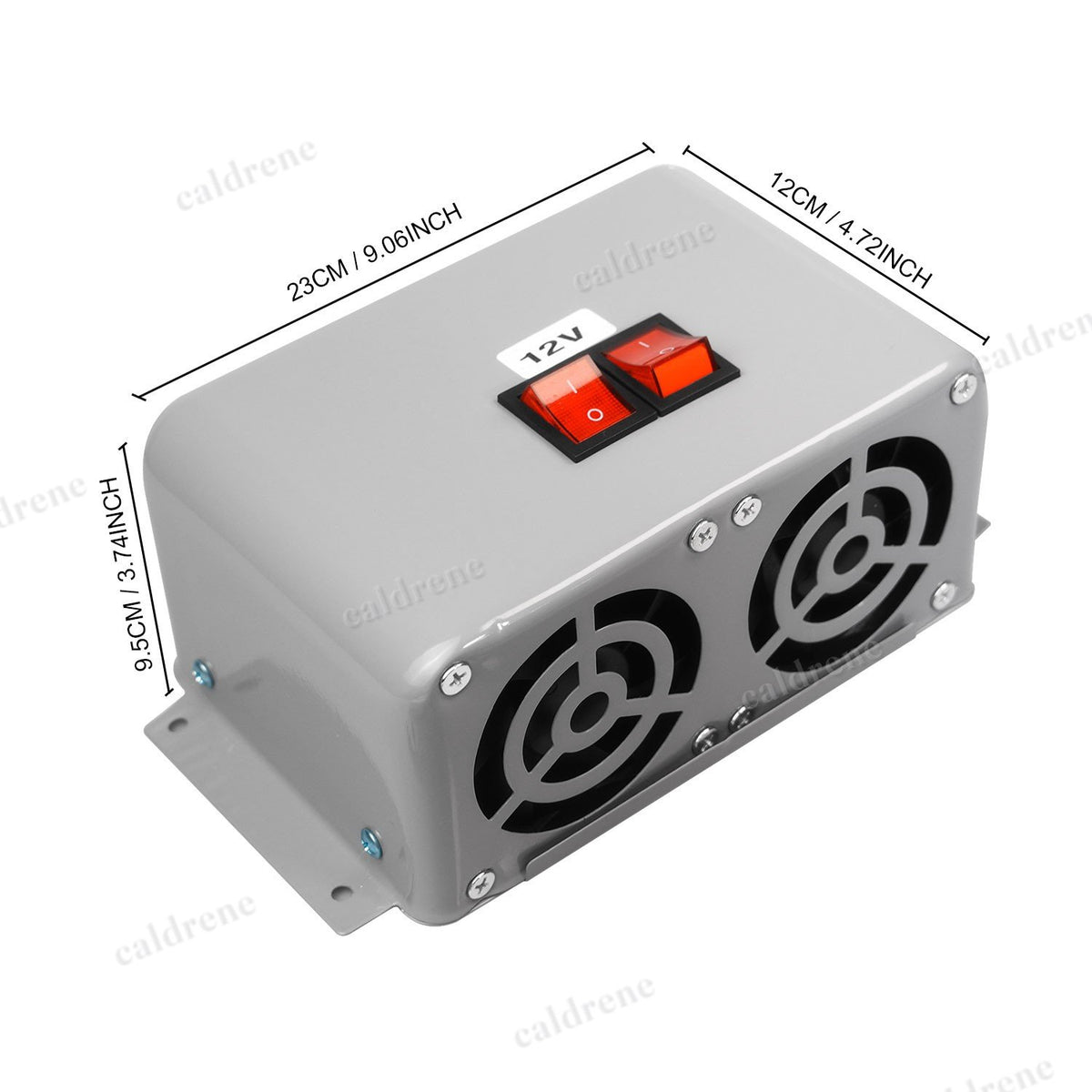 800W Electric Car Heater 12V Defogger Defroster Fan – view 8