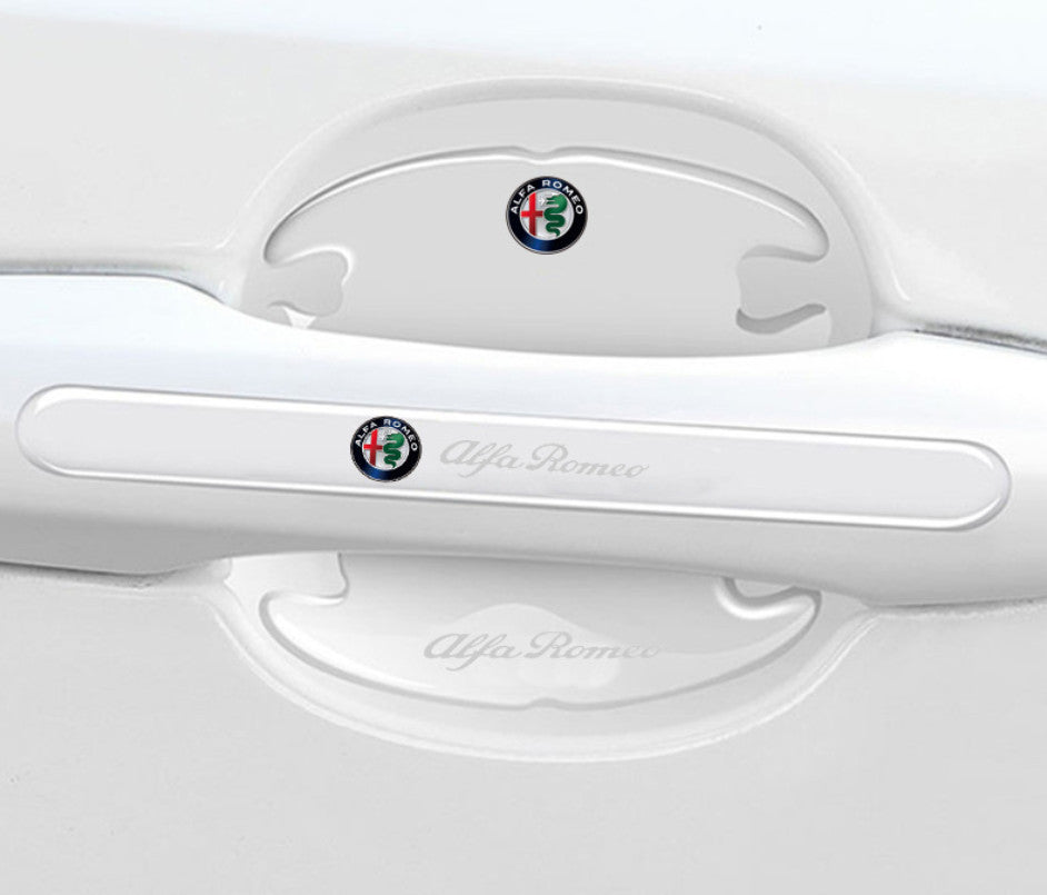 8Pcs Transparent Car Door Handle Bowl Anti-Scratch Cover Guard Protector Sticker – #3
