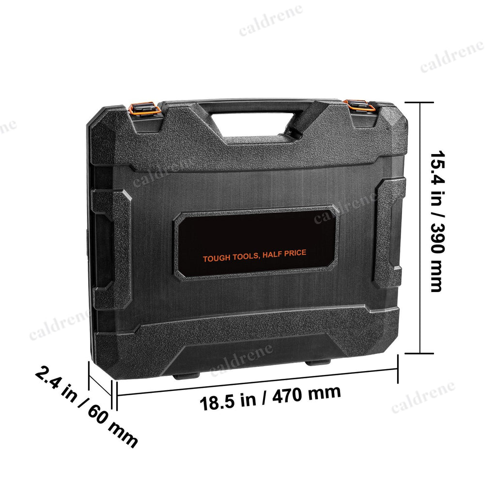 90 Piece 3/8 Drive 6-Point Impact Socket Set with Case – view 8