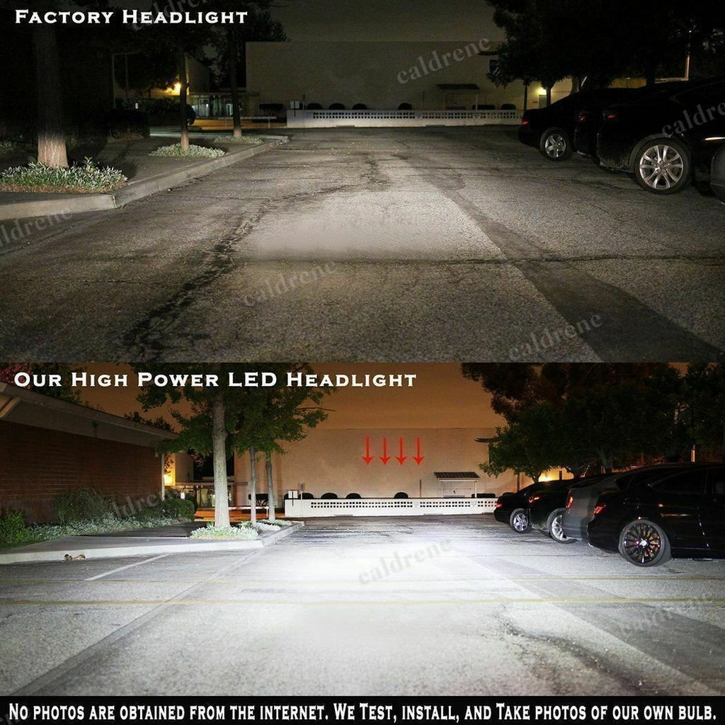 9003 H4 LED Headlight Bulbs Kit High Low Beam Super Bright White – view 8
