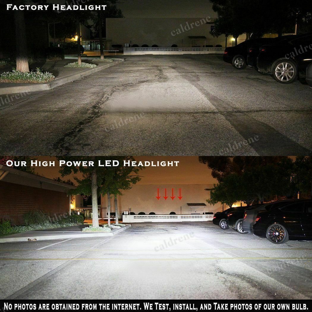 9003 H4 LED Headlight Bulbs Kit High Low Beam Super Bright White – view 8