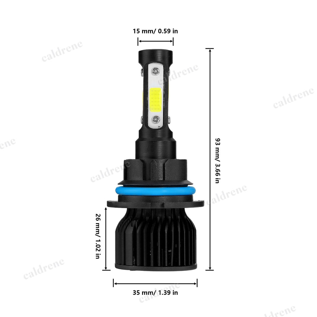 9004 LED Headlight Bulbs, Hi/Lo Beam, 6000K, 2 Pack – view 4