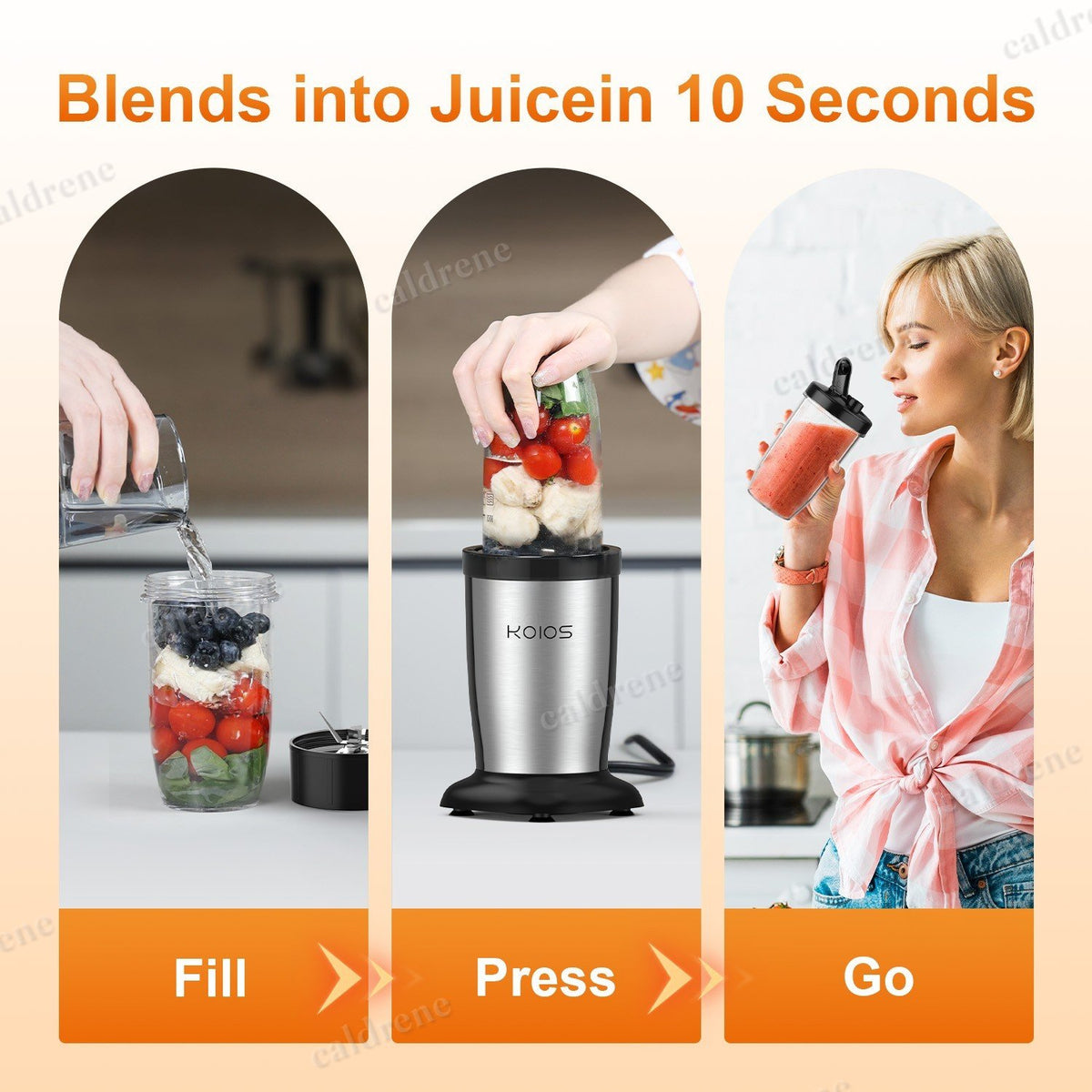 901W Personal Countertop Blender for Shakes and Smoothies – view 6