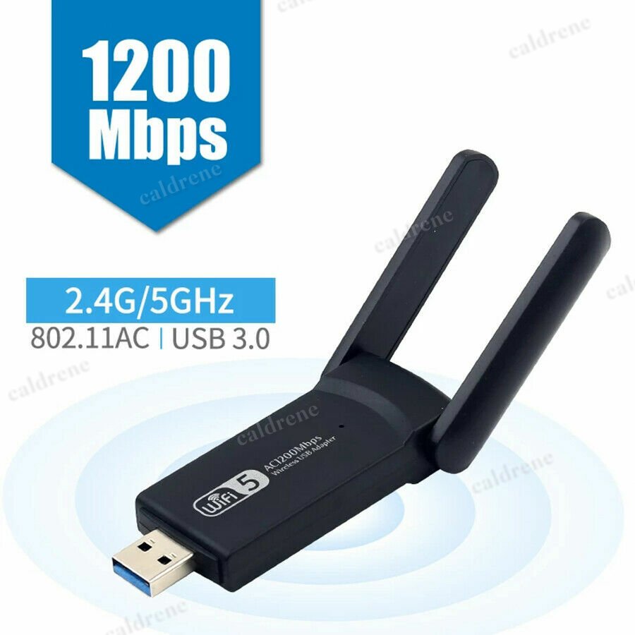 AC1200 Dual Band USB 3.0 WiFi Adapter with Antennas – view 7