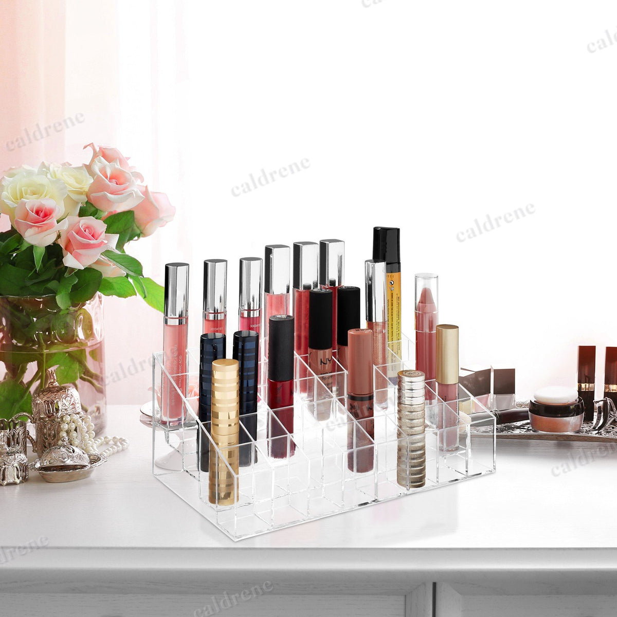 Acrylic Lipstick Organizer, 40 Slots – view 5