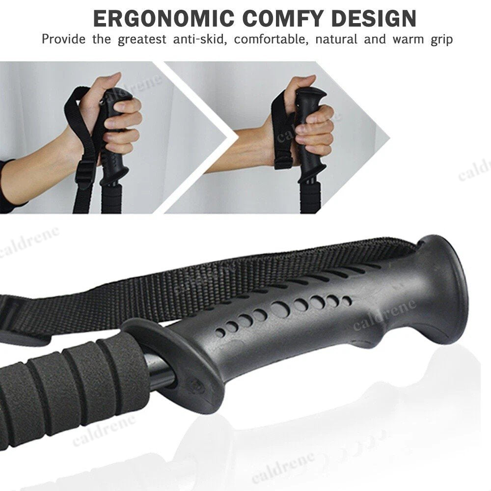 Adjustable Anti Shock Trekking Poles, 2 Pack – view 10