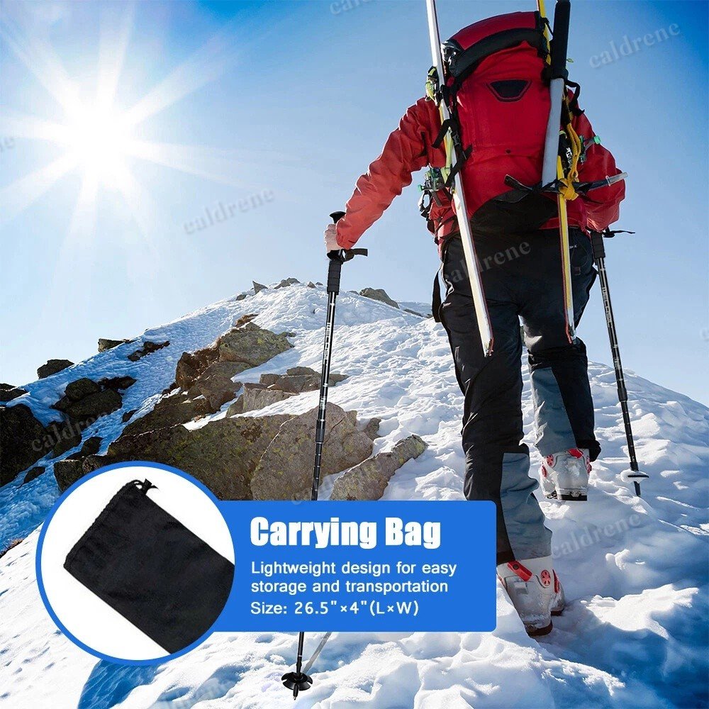 Adjustable Anti Shock Trekking Poles, 2 Pack – view 8