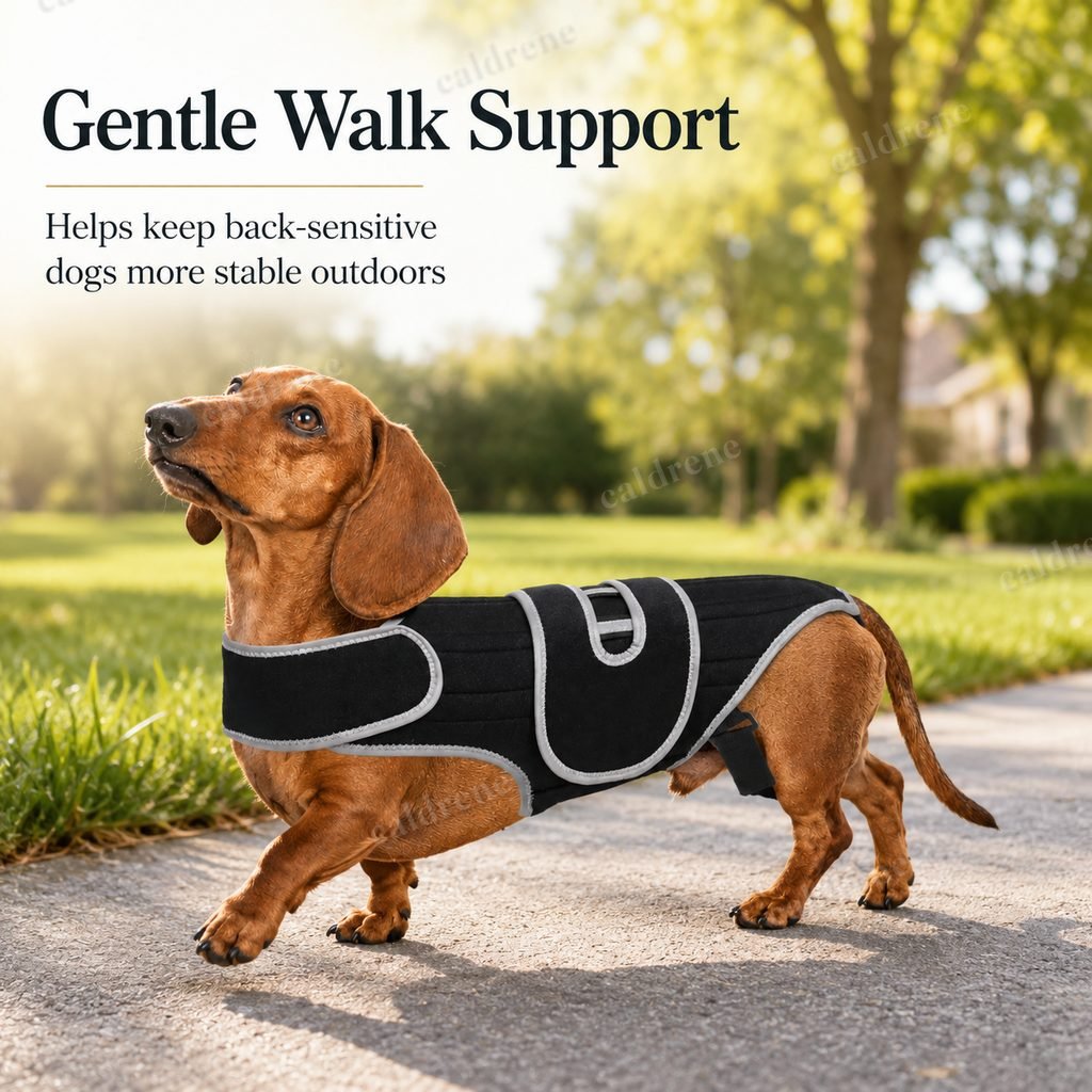 Adjustable Dog Back Support Vest – view 2