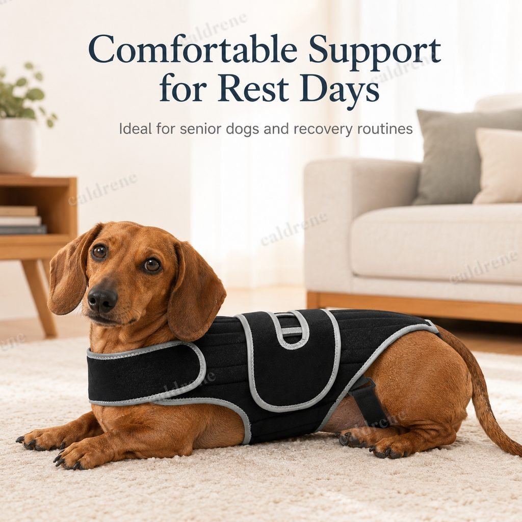 Adjustable Dog Back Support Vest – view 4