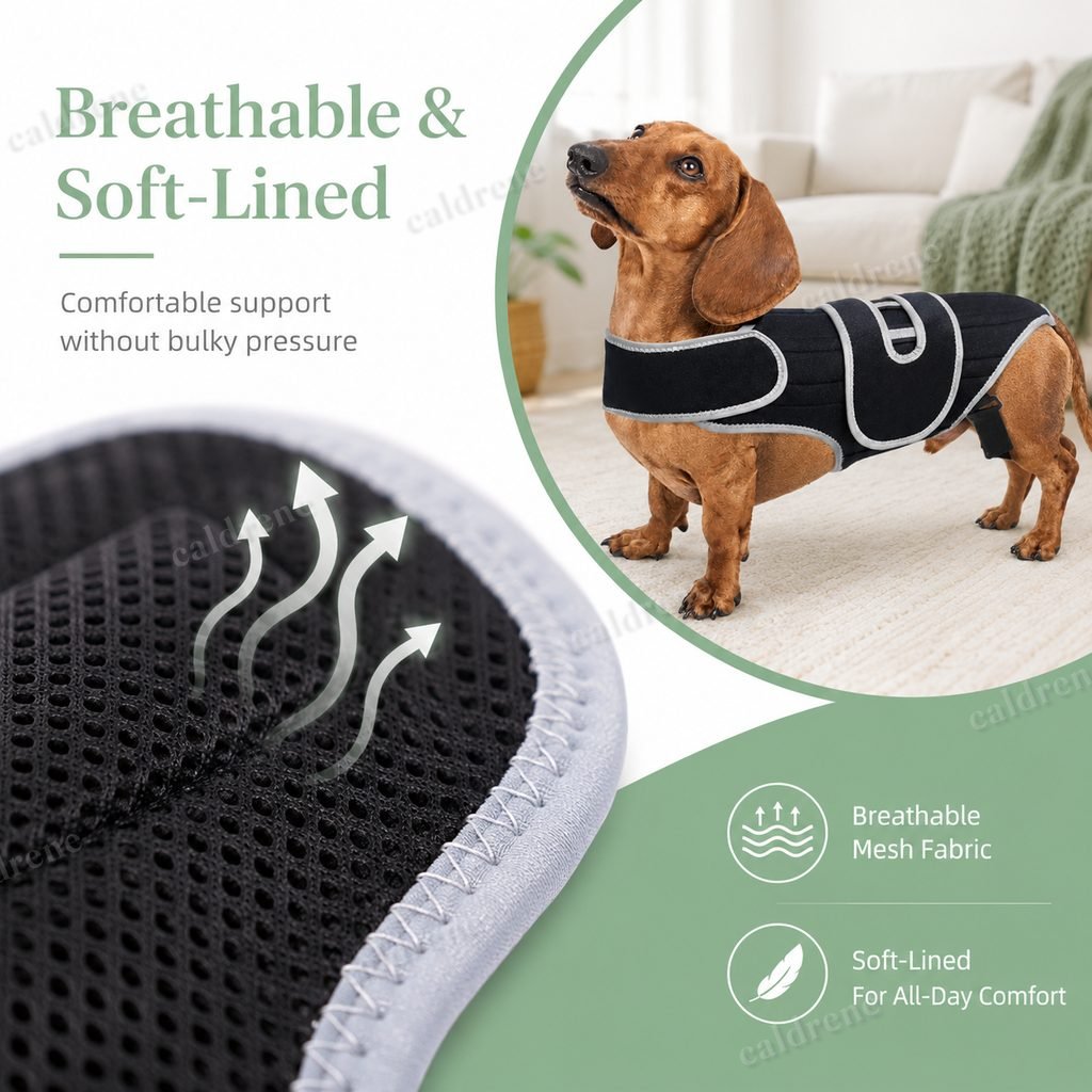 Adjustable Dog Back Support Vest – view 7
