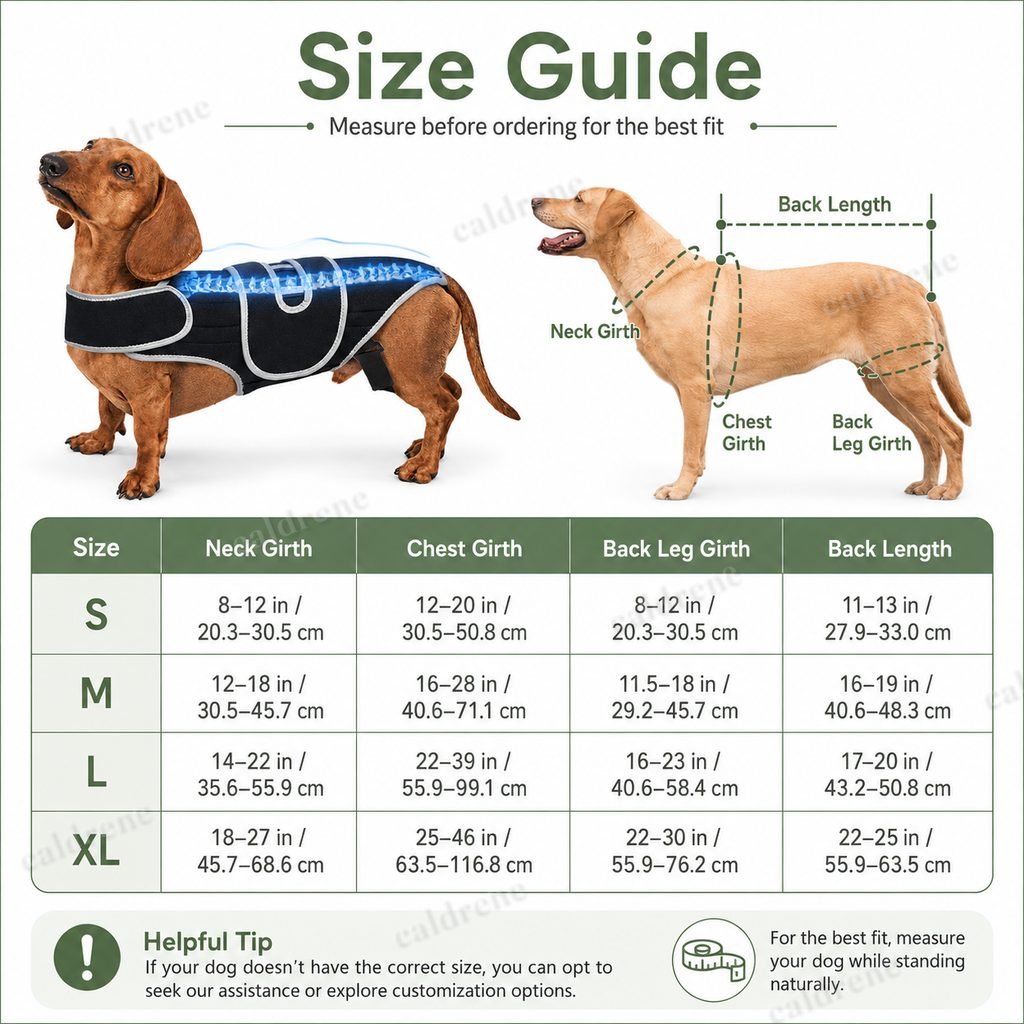 Adjustable Dog Back Support Vest – view 9