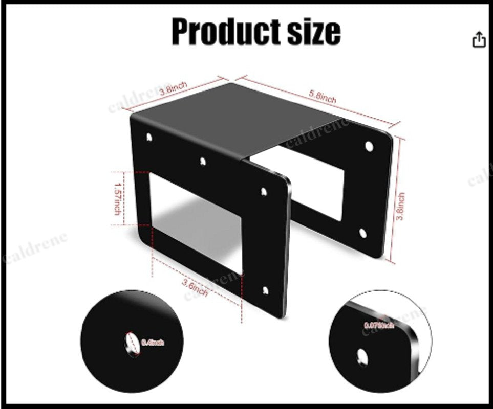 Adjustable Firewood Rack Brackets, 4 Pack – view 2