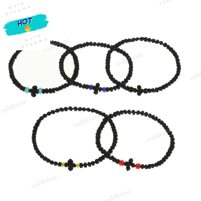 Adjustable Handwoven Greek Orthodox Prayer Bracelet for All – view 3