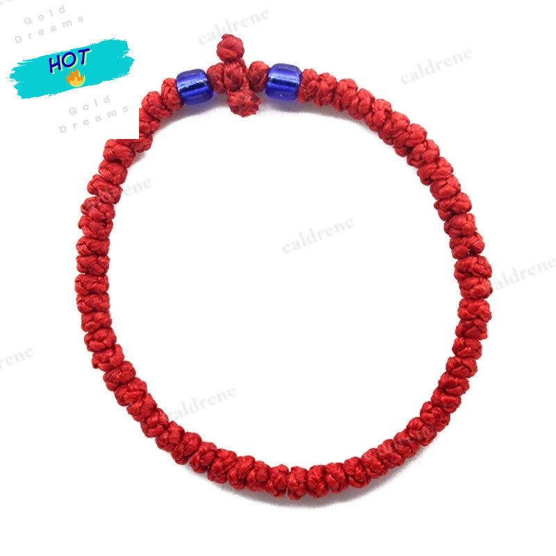 Adjustable Handwoven Greek Orthodox Prayer Bracelet for All – view 8