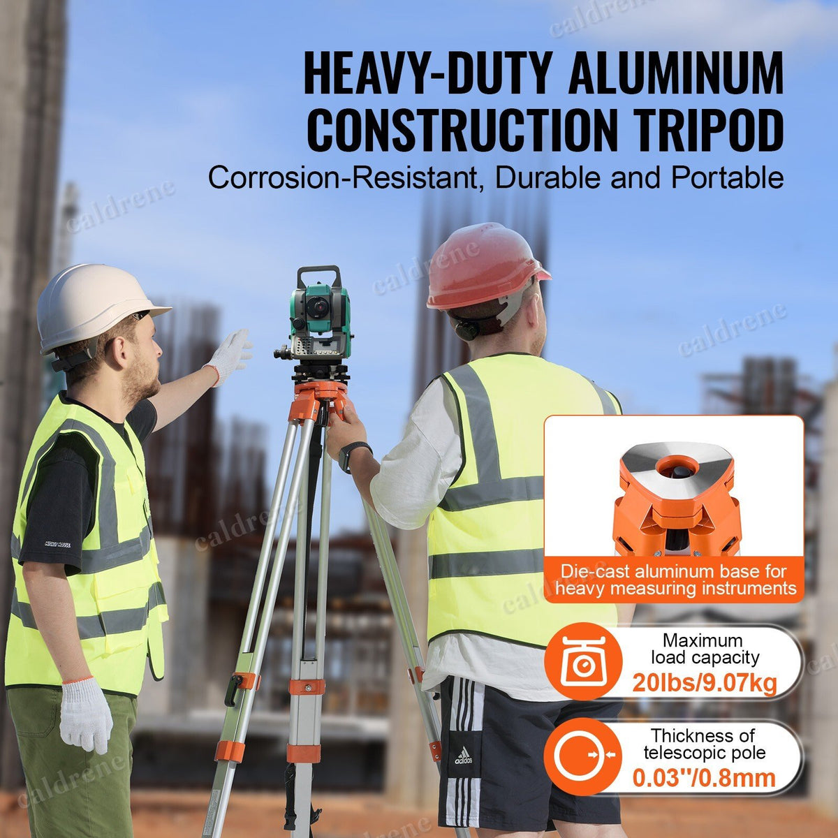 Adjustable Laser Level Tripod Stand – view 2