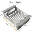 Adjustable Over-the-Sink Dish Drying Rack – Small