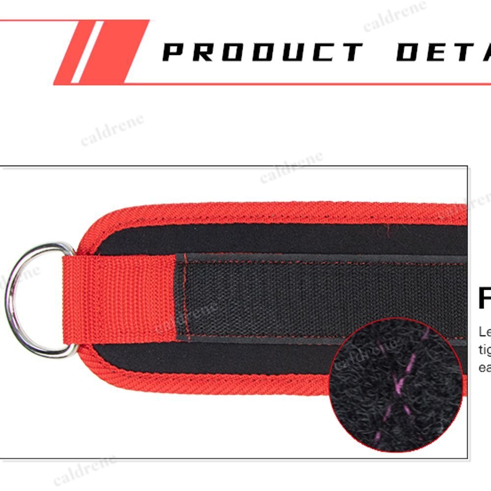 Adjustable Wrist Ankle Cuffs D Ring Pulley Lifting Straps Gym Cable Attachments – view 6