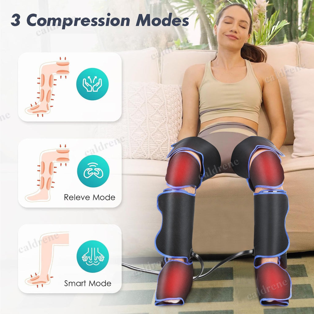 Air Compression Leg Massager with Heat – view 2