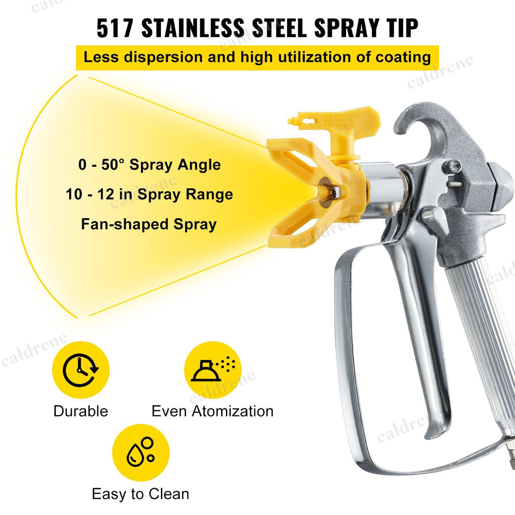 Airless Paint Spray Hose Kit, 50 Ft, 3600 PSI, with 517 Tip – view 5