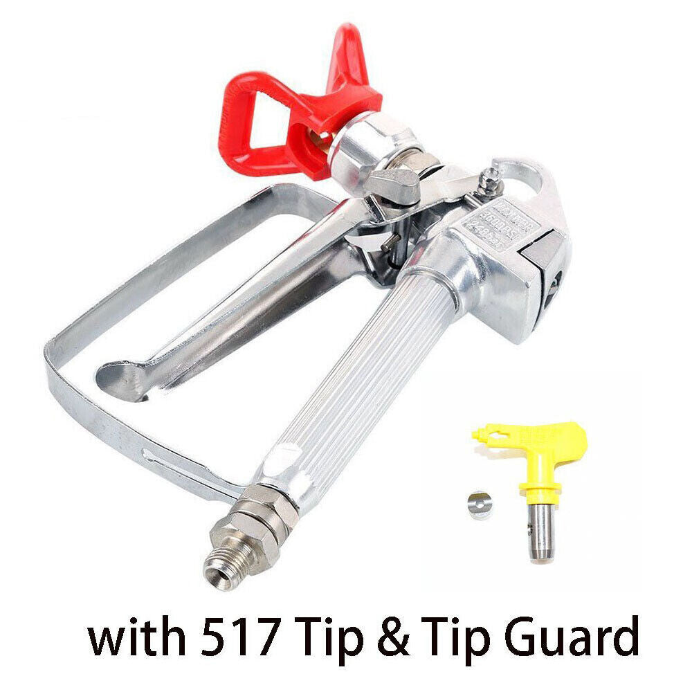Airless Paint Sprayer Tip 517 with Nozzle Guard, 3600 PSI
