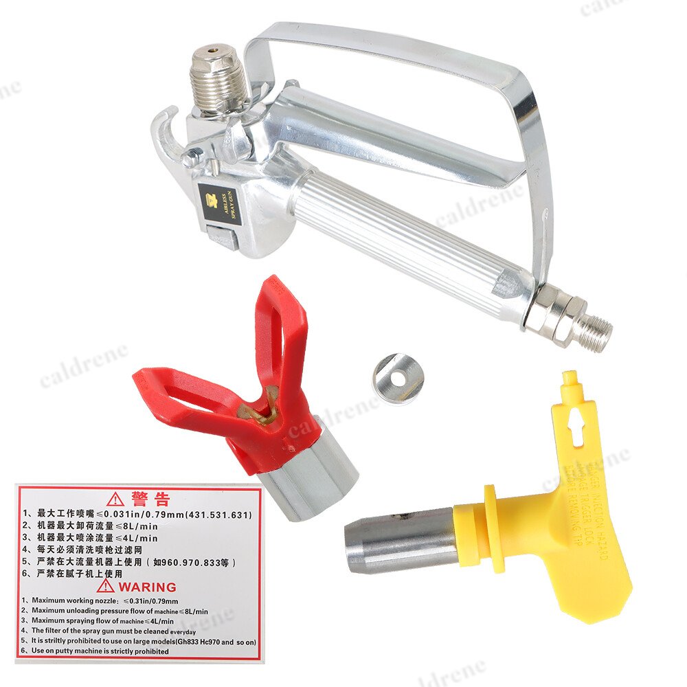 Airless Paint Sprayer Tip 517 with Nozzle Guard, 3600 PSI – view 2