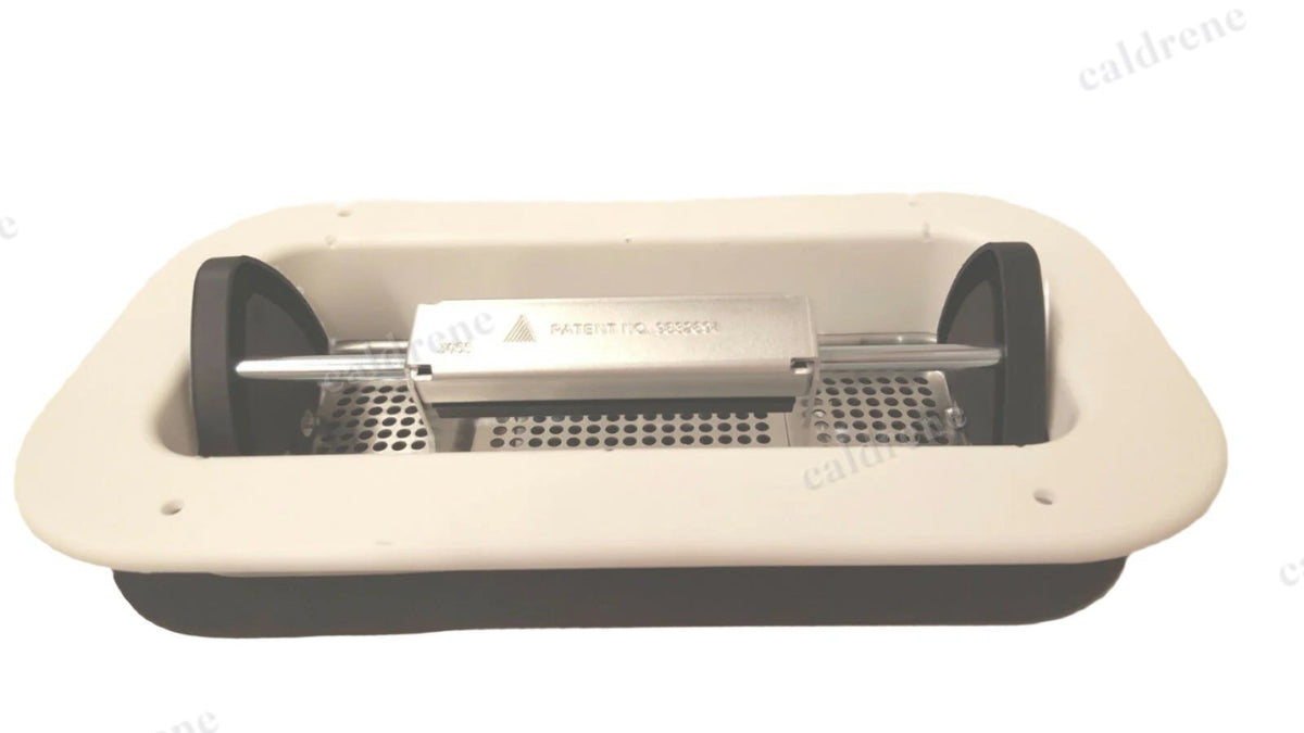 Aluminum Low Profile Two-Way Air Vent for Trailer RV Side Wall – view 4