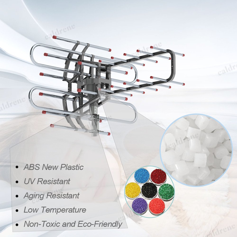 Amplified Outdoor HD TV Antenna with 360° Rotor – view 6