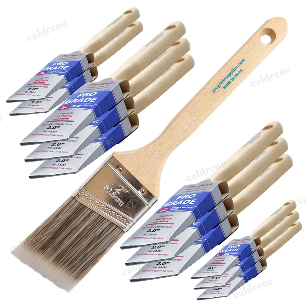 Angled Trim Paint Brush Set for Walls and Trim, 12 Pack – view 8