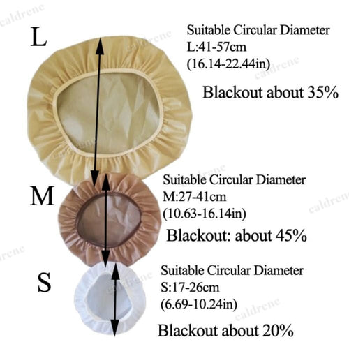 Anti-Glare Spotlight Lamp Cover - Fabric LED Light Diffuser – view 2