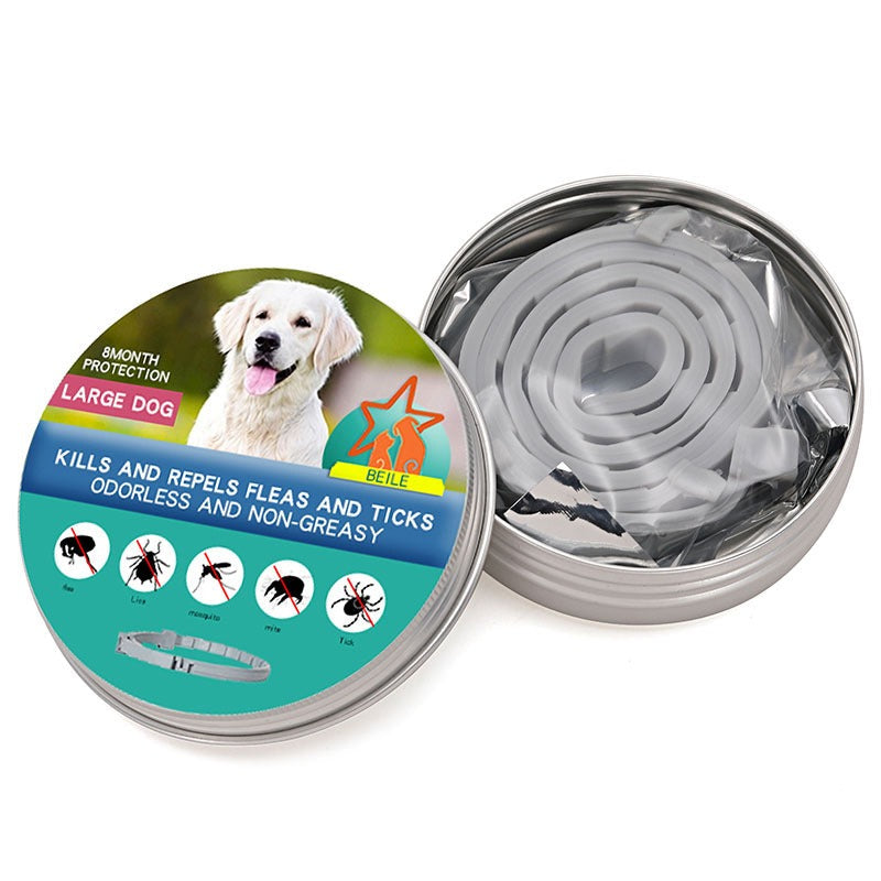 Antiparasitic Pet Collar for Flea and Tick Protection – Caldrene