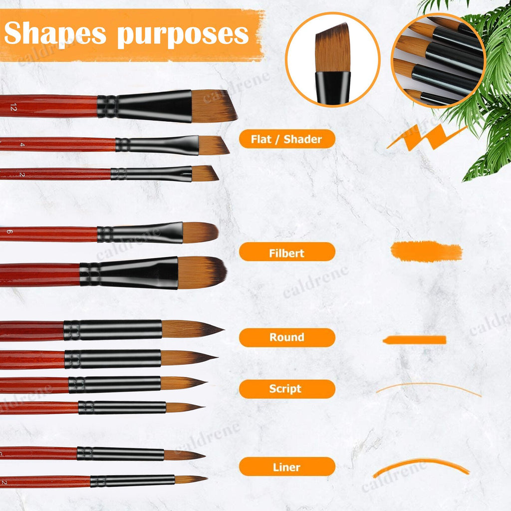 Artist Paint Brush Set, 18 Pieces – view 3