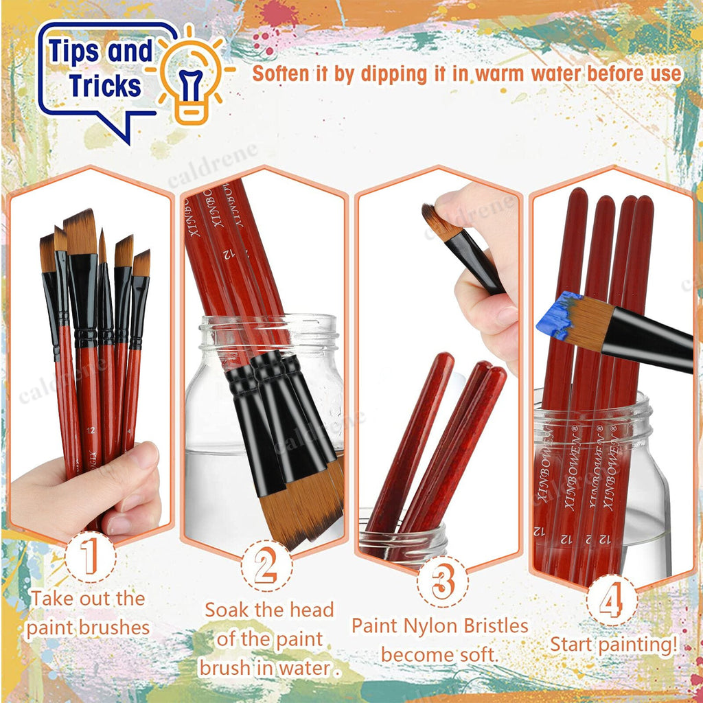 Artist Paint Brush Set, 18 Pieces – view 4