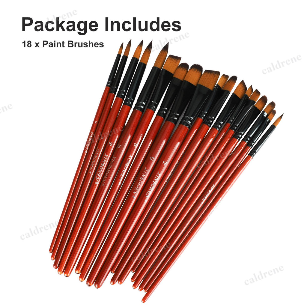 Artist Paint Brush Set, 18 Pieces – view 7