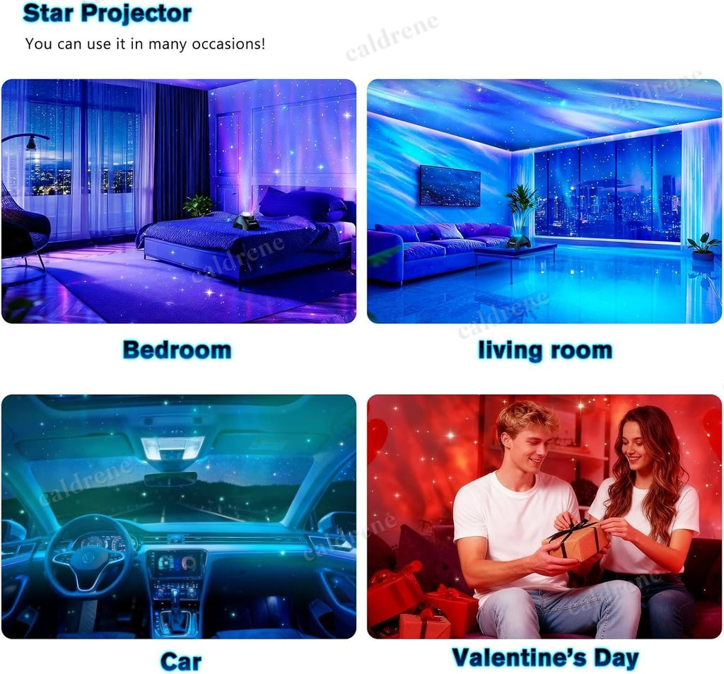 Aurora Star Projector Night Light, 33 Effects – view 8