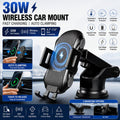 Auto-Clamping Wireless Charging Car Mount