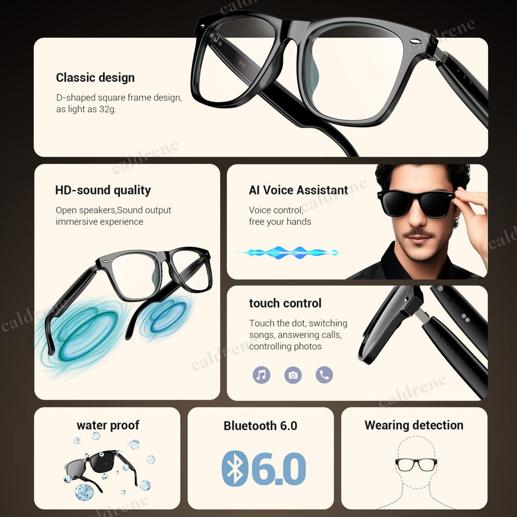 Auto-Tint Bluetooth Smart Glasses – view 3