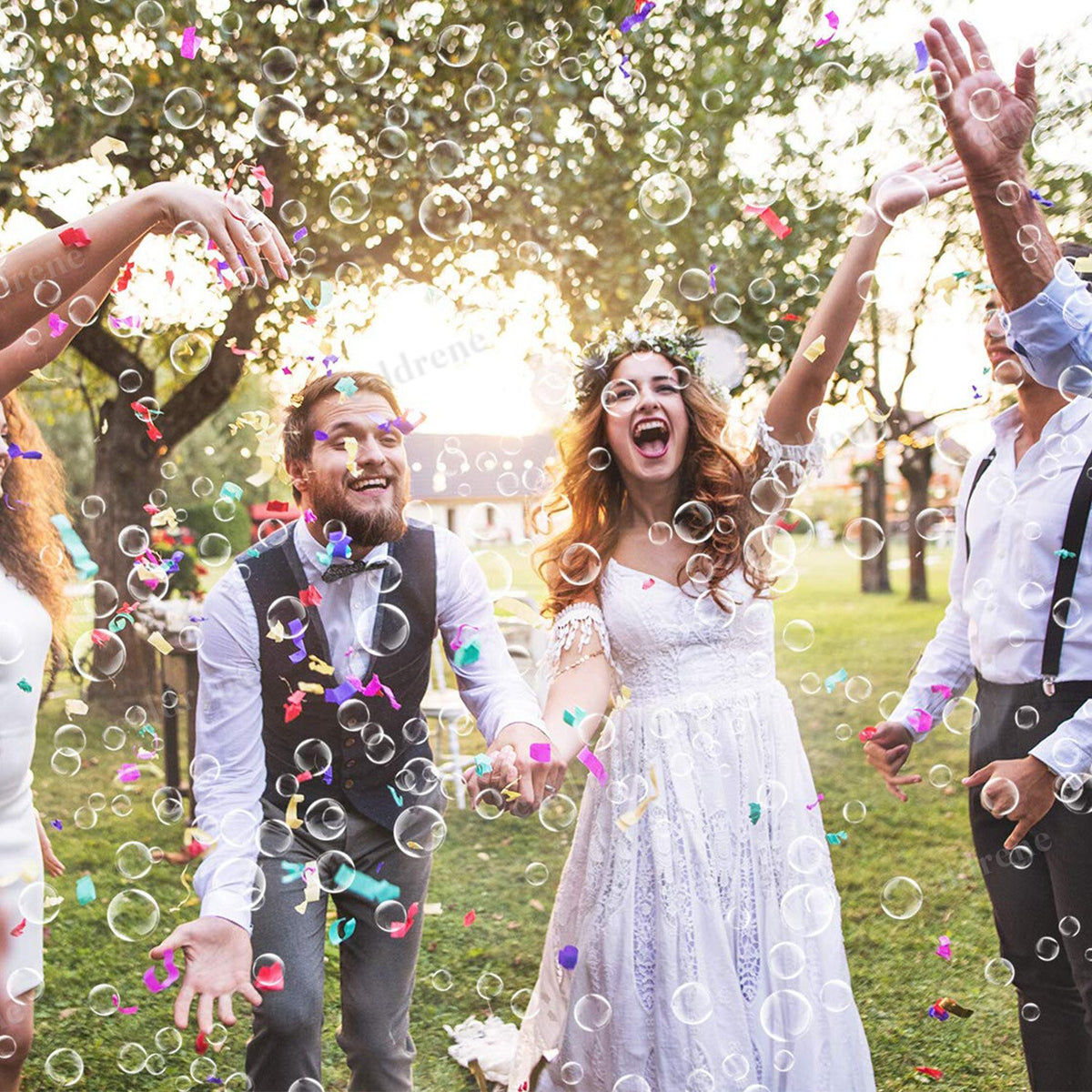 Automatic Bubble Machine for Parties – view 2