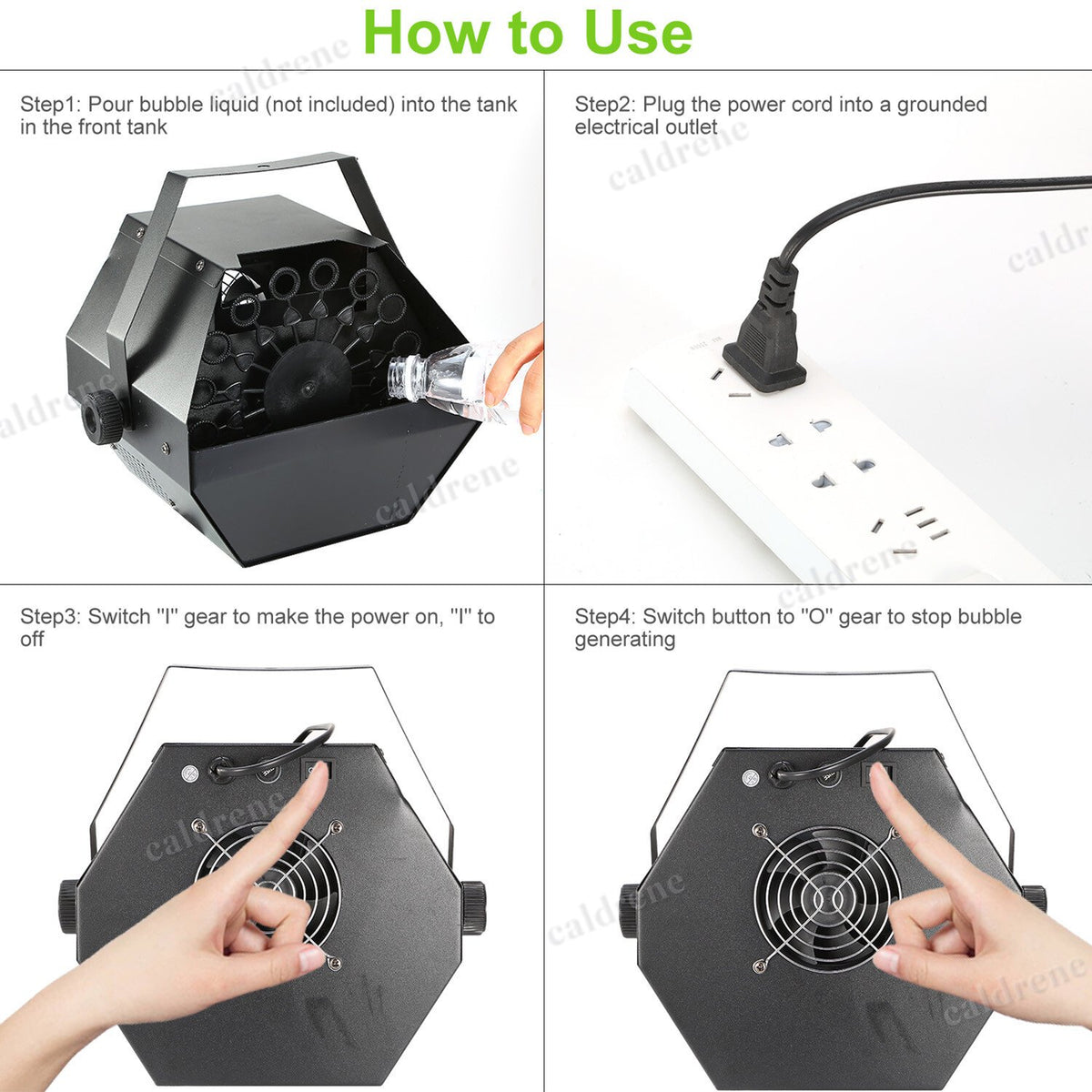 Automatic Bubble Machine for Parties – view 6