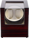 Automatic Double Watch Winder Box, Wooden