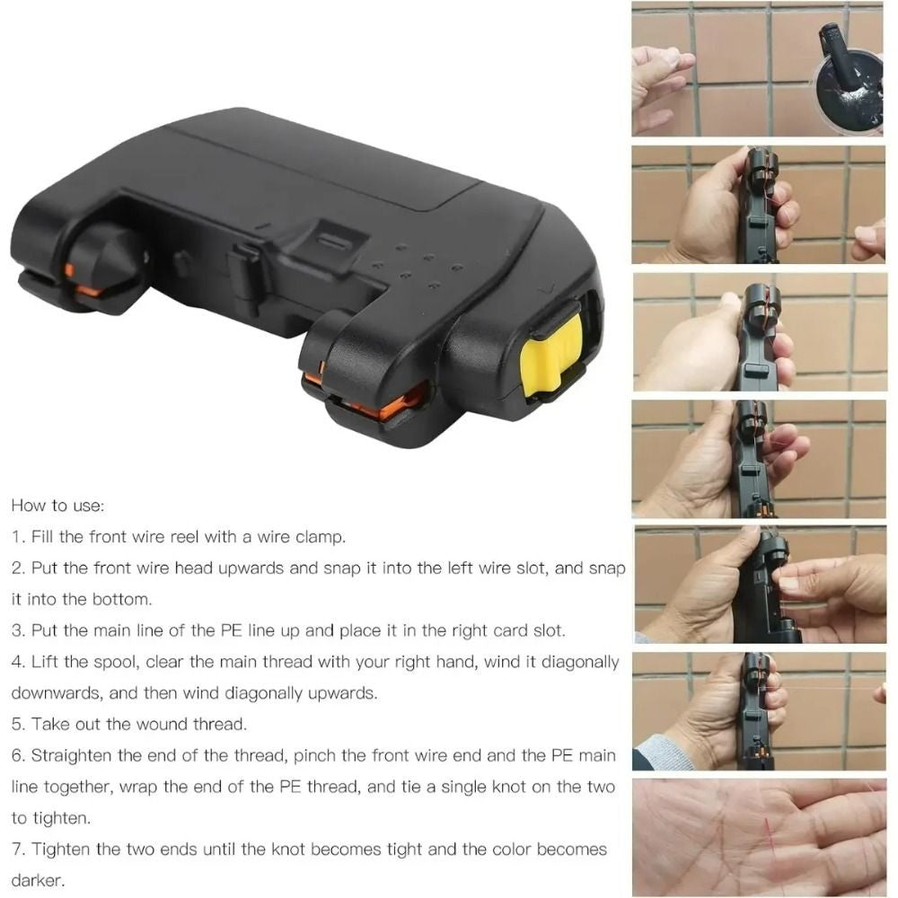 Automatic Fishing Knot Tying Tool for Easy Angling