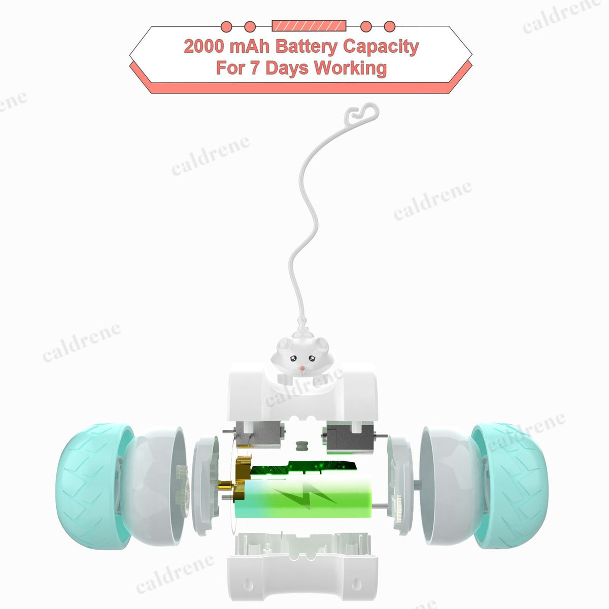 Automatic Interactive Cat Toy – view 2
