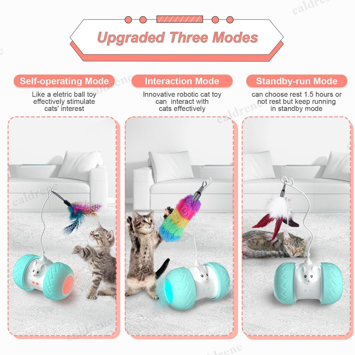 Automatic Interactive Cat Toy – view 5
