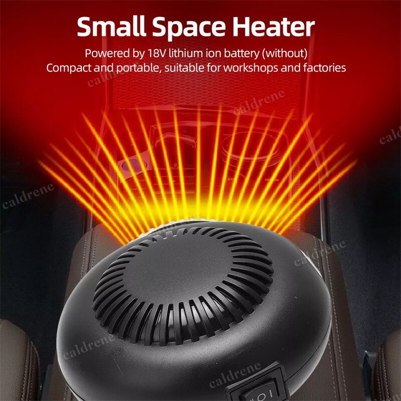 Battery Powered Portable Mini Space Heater 170W – view 7
