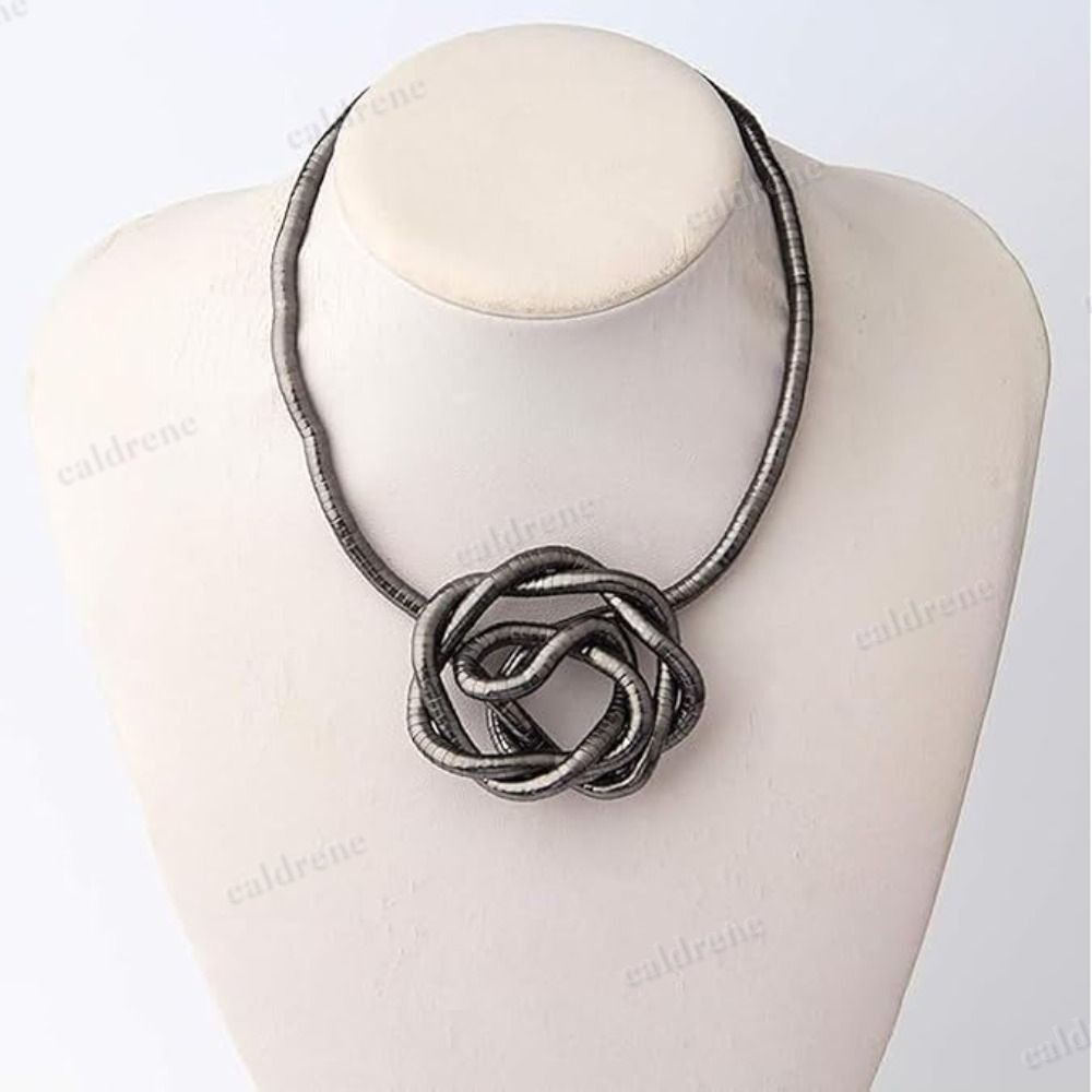 Bendable Snake Choker Necklace in Gold and Silver Options – view 8