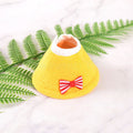 Bird Plush Collar for Parrots - Comfort and Protection – Yellow / XS