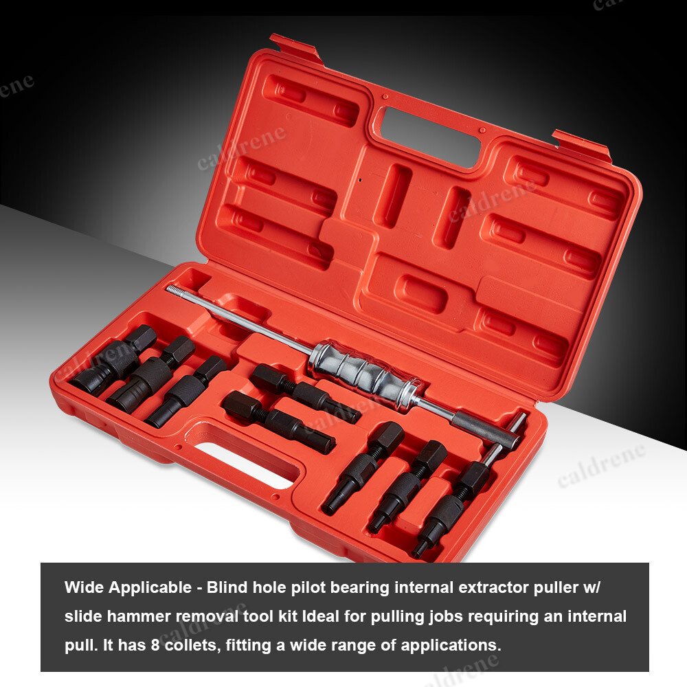 Blind Hole Bearing Puller Set with Slide Hammer, 9 Piece 8-32mm – view 2