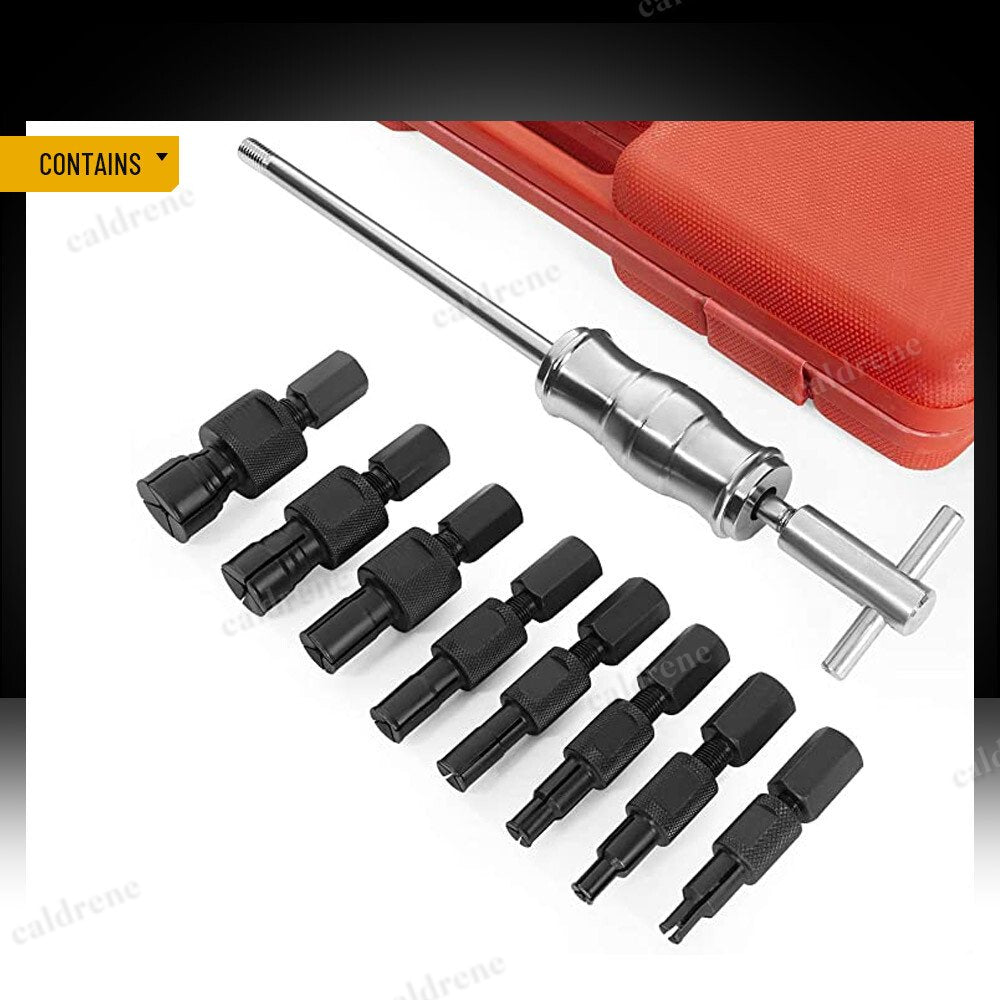 Blind Hole Bearing Puller Set with Slide Hammer, 9 Piece 8-32mm – view 5